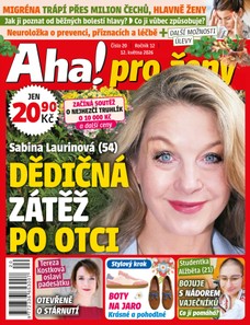 AHA! PRO ŽENY - 20/2026