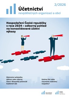 Účetnictví nevýdělečných organizací a obcí č. 2/2026
