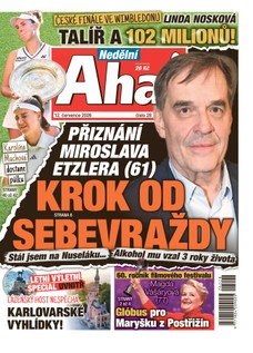 NEDĚLNÍ AHA! - 12.07.2026
