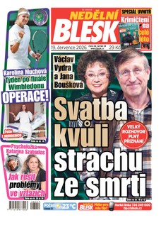 NEDĚLNÍ BLESK - 19.07.2026