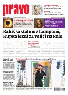 Deník Právo - 8.8.2026