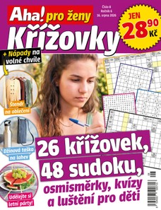 Aha! pro ženy Křížovky - 8/2026