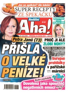 NEDĚLNÍ AHA! - 23.08.2026