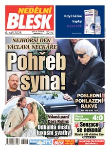 NEDĚLNÍ BLESK - 06.09.2026