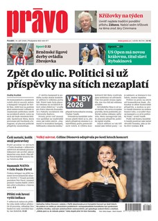 Deník Právo - 14.9.2026