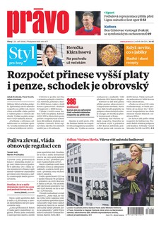 Deník Právo - 22.9.2026