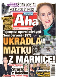NEDĚLNÍ AHA! - 27.09.2026