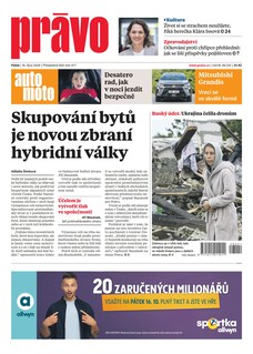 Deník Právo - 16.10.2026