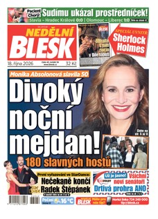 NEDĚLNÍ BLESK - 18.10.2026