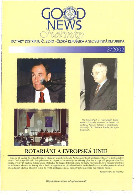 Rotary Good News č. 2 / 2000