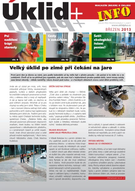 Úklid plus [INFO] březen 2013