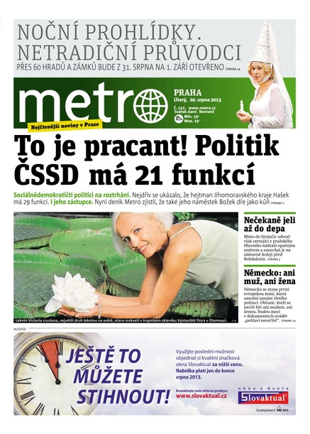 METRO 20.8.2013