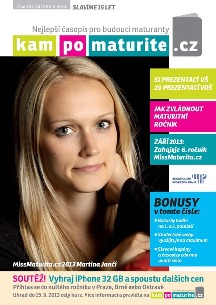 KamPoMaturitě.CZ září 2013