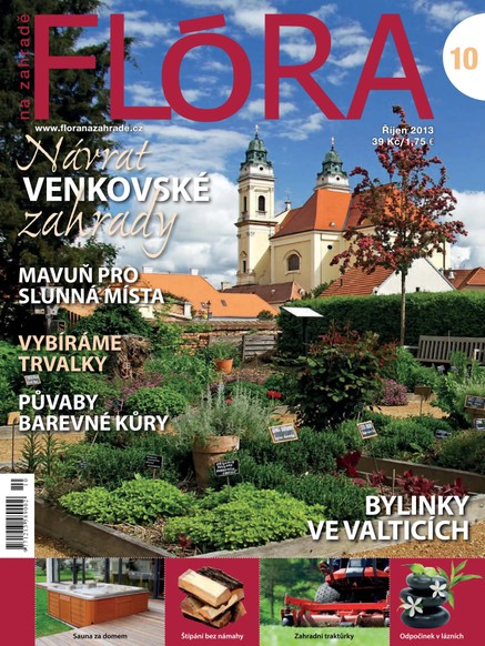 Flóra na zahradě 10/2013