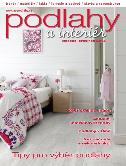 Podlahy a interiér - listopad/prosinec 2013