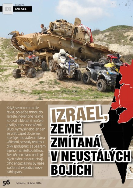 Izrael - Zěmě zmítaná v neustálých bojích