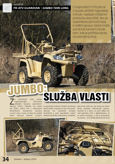 Jumbo: služba vlasti