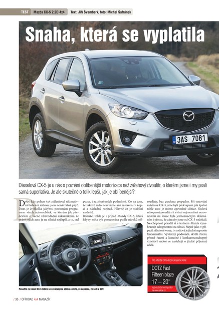 Mazda CX 5 2,2D 4x4