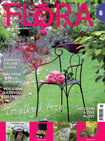 Flóra na zahradě 6/2014