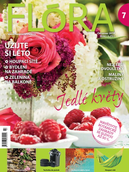 Flóra na zahradě 7/2014