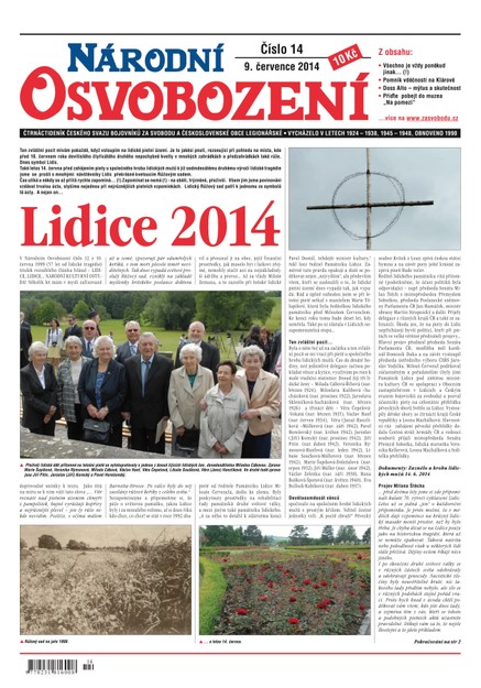 Národní Osvobození 14/2014