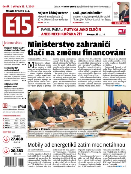 E15 23.7.2014