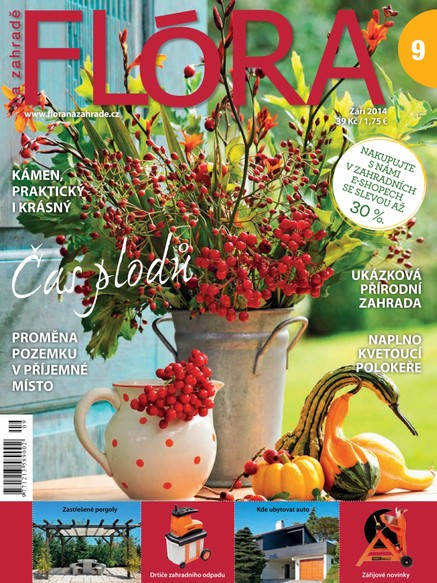 Flóra na zahradě 9/2014