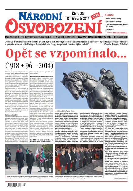 Národní Osvobození 23/2014