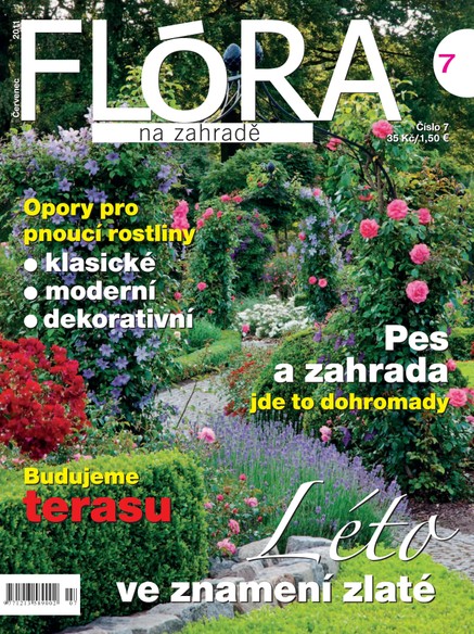 Flóra na zahradě 7/2011