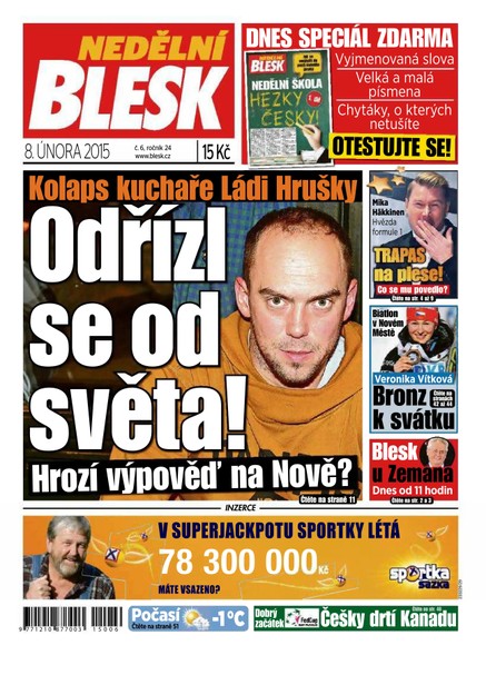 Nedělní BLESK - 8.2.2015