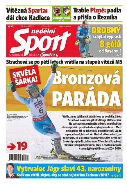 Nedělní SPORT - 15.2.2015