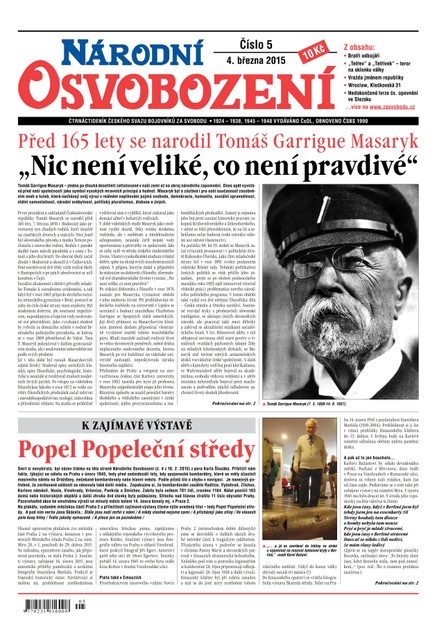 Národní Osvobození 5/2015