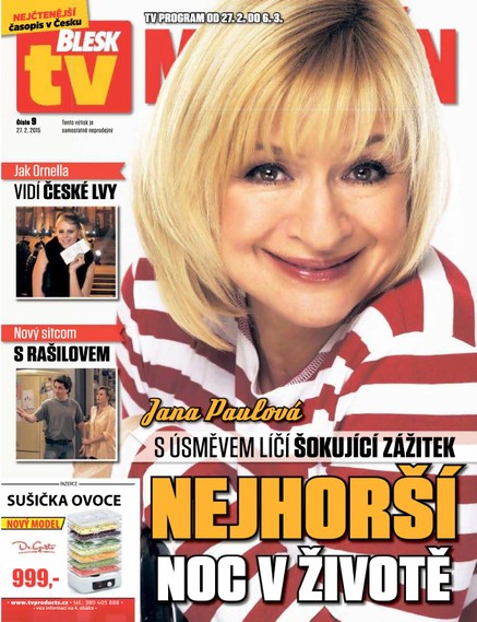 Blesk Tv magazín - 27.2.2015