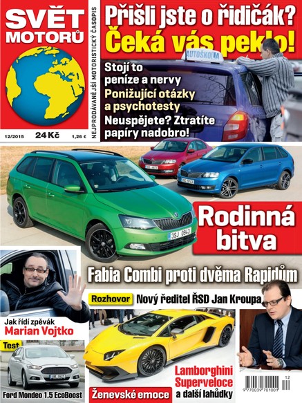 Svět motorů - 16.3.2015