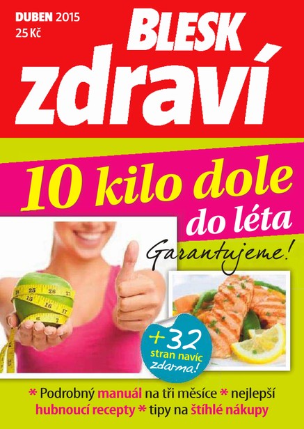 Blesk Zdraví příloha 10 KILO DOLE - 25.3.2015