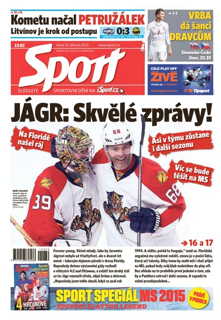 Sport - 31.3.2015