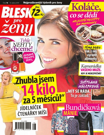 Blesk pro ženy - 13.4.2015