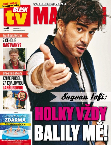 Blesk Tv magazín -- 17.4.2015