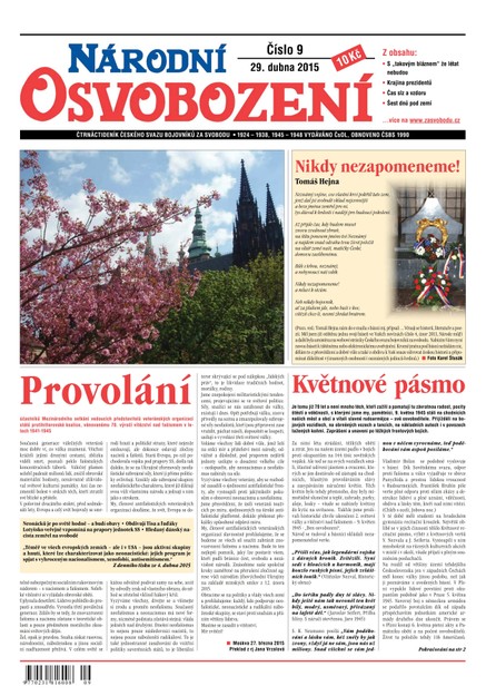 Národní Osvobození 9/2015