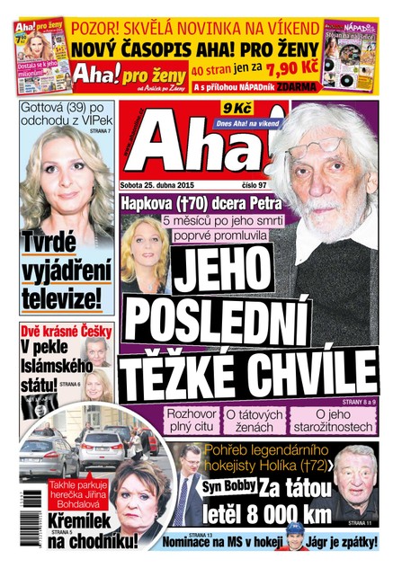 AHA! - 25.4.2015