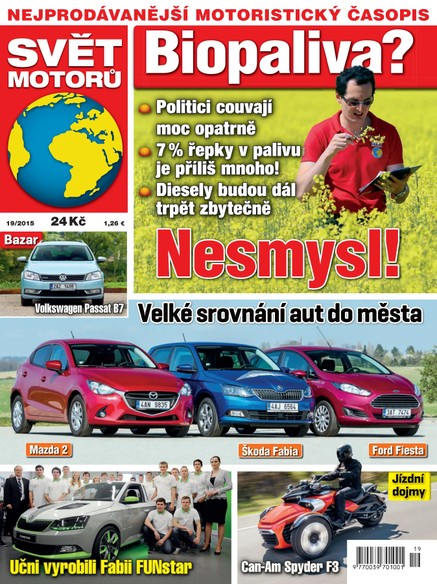 Svět motorů - 4.5.2015