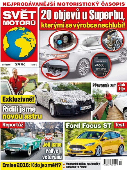 Svět motorů 18.5.2015