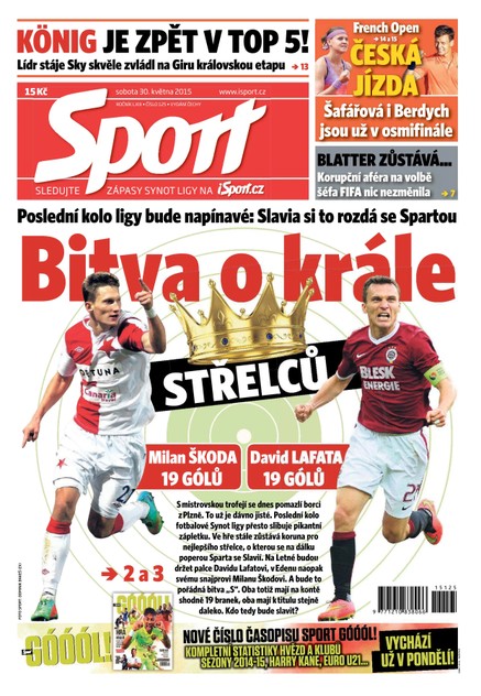 Sport - 30.5.2015