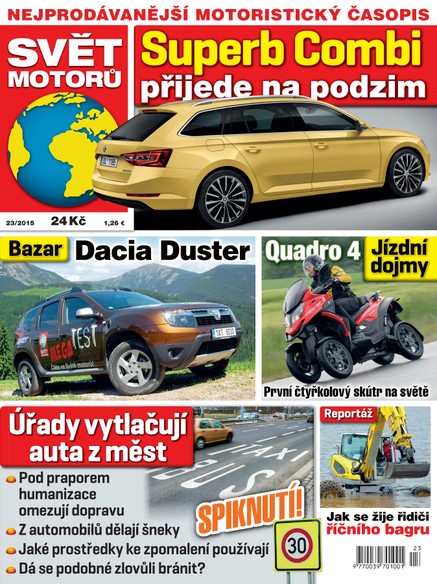 Svět motorů - 1.6.2015