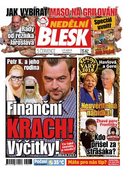 Nedělní Blesk - 5.7.2015