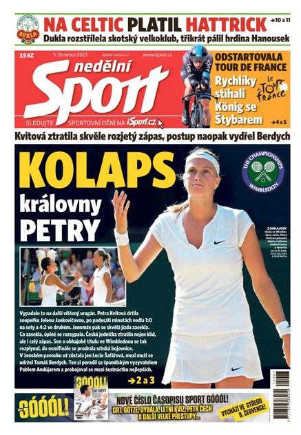 Nedělní Sport - 5.7.2015