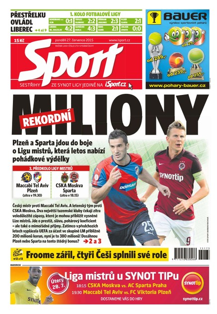 Sport - 27.7.2015