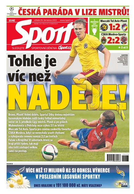 Sport - 29.7.2015