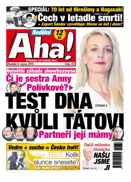 Nedělní AHA! - 9.8.2015