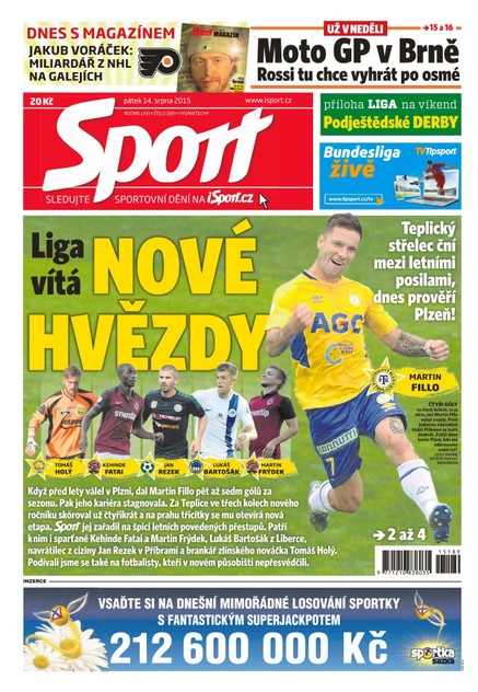 Sport - 14.8.2015